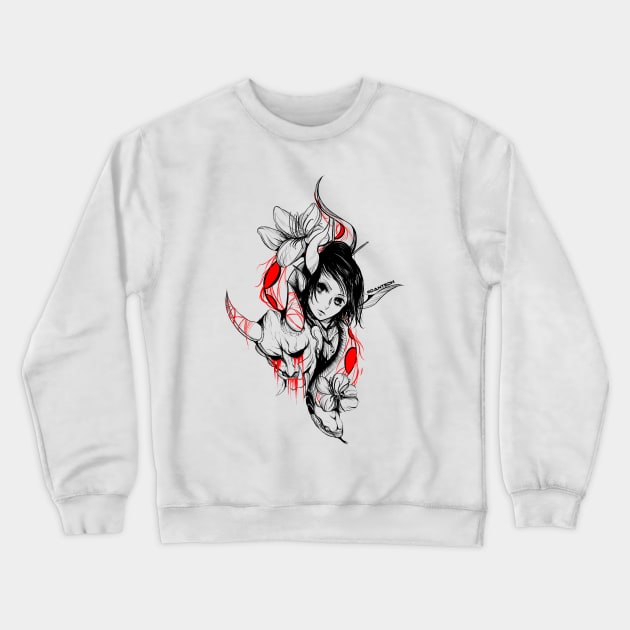 Henya Crewneck Sweatshirt by Gustavo Dante